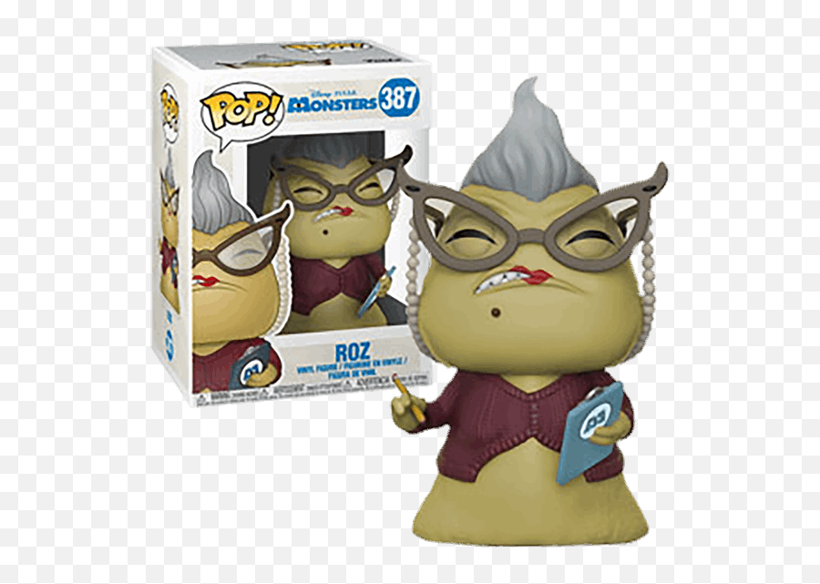 Monsters Inc - Roz Pop Vinyl Figure Funko Pop Monster University Png,Monsters Inc Png