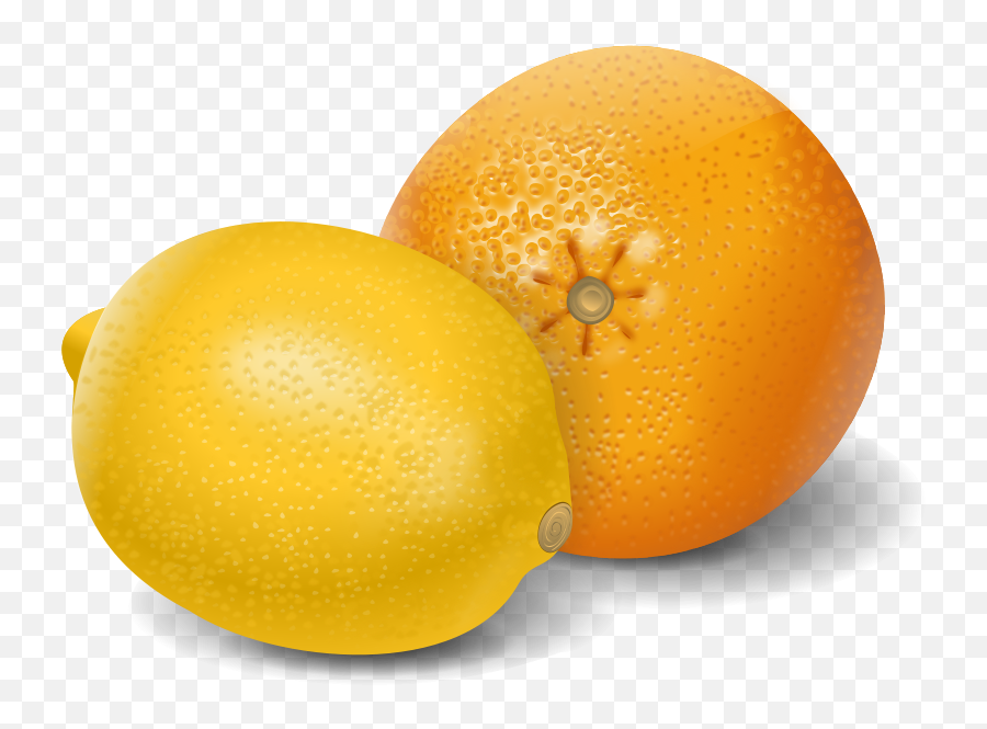 Download Hd Lemon Orange Fruits Clipart - Oranges And Lemons Clipart Png,Lemon Clipart Png