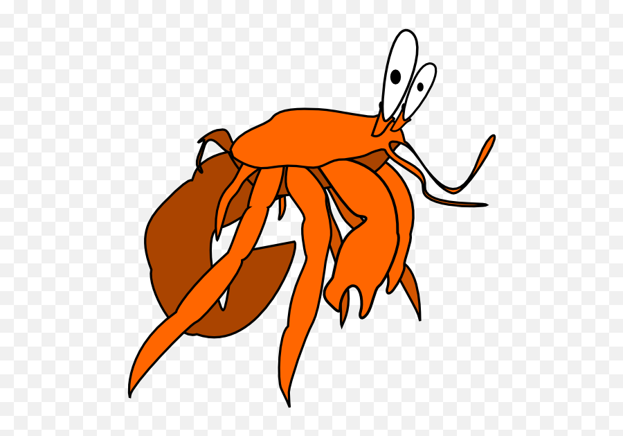 Download Shrimp Png Images Clipart - Hermit Crab Vector Hd,Shrimp Png