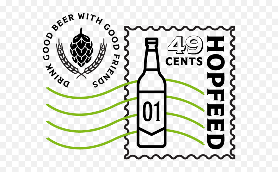 Beer Mail U2014 The Hopfeed - Beer Bottle Png,Simply Southern Logo
