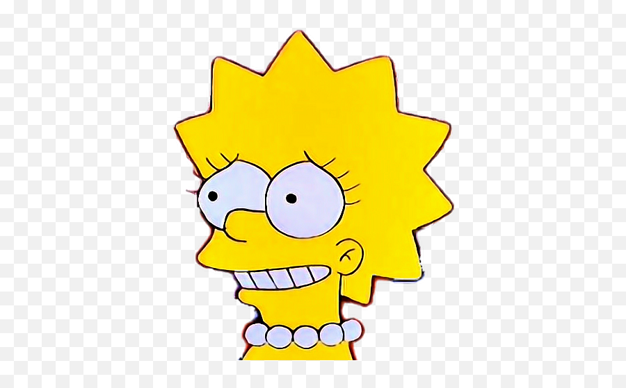 Discord Emote Emoji Simpson Simpsons Lisa Lisasimpson - Simpsons Emoji Png,Transparent Emotes