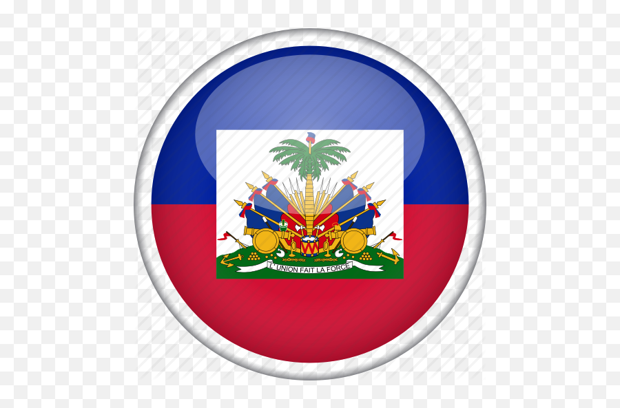 Circle Country Flag Haiti National Icon - Flag Haiti Png,Haiti Flag Png