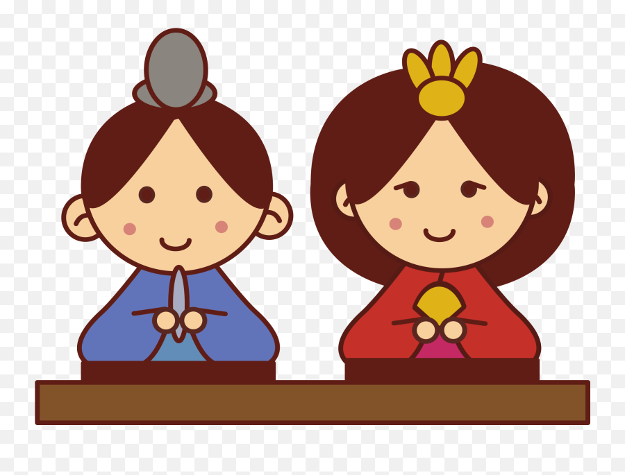 Download This Free Icons Png Design Of Hinamatsuri Dolls - Hina Matsuri Dolls Drawing,Dolls Png