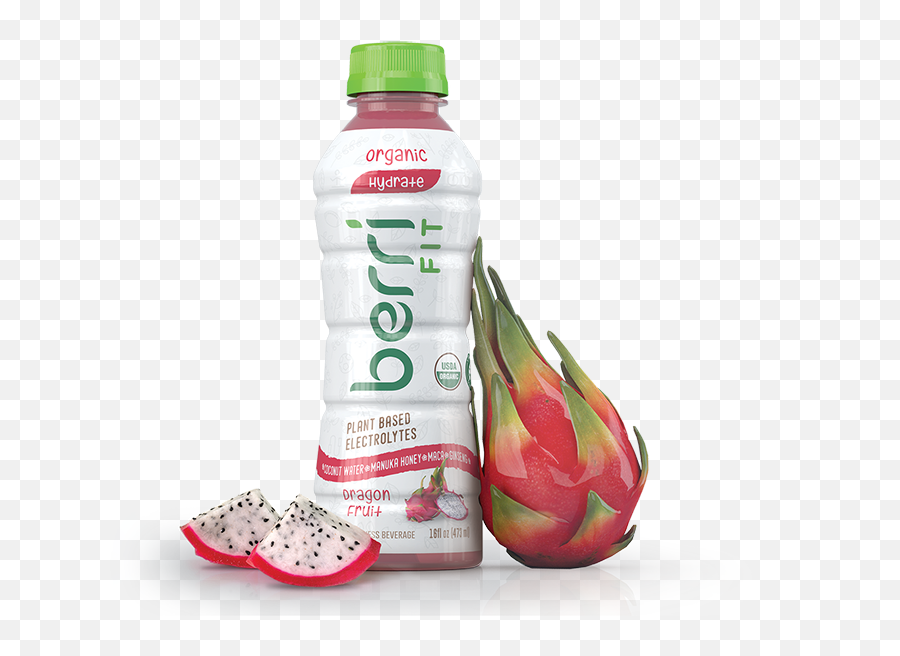Download Hd Organic Dragon Fruit - Berri Drink Transparent Dragon Fruit Flavor Products Png,Dragonfruit Png