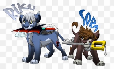 Sora From Kingdom Hearts 2 Images Riku - Kingdom Hearts Sora Lion Png,Riku Png
