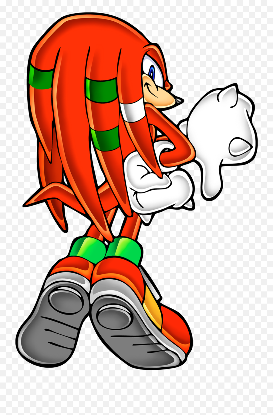 Fist Clipart Knuckle - Knuckles The Echidna Png,And Knuckles Transparent