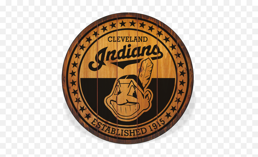 Download Cleveland Indians Barrel Top Sign - Cleveland Cleveland Indians Logo Vector Free Png,Cleveland Indians Logo Png