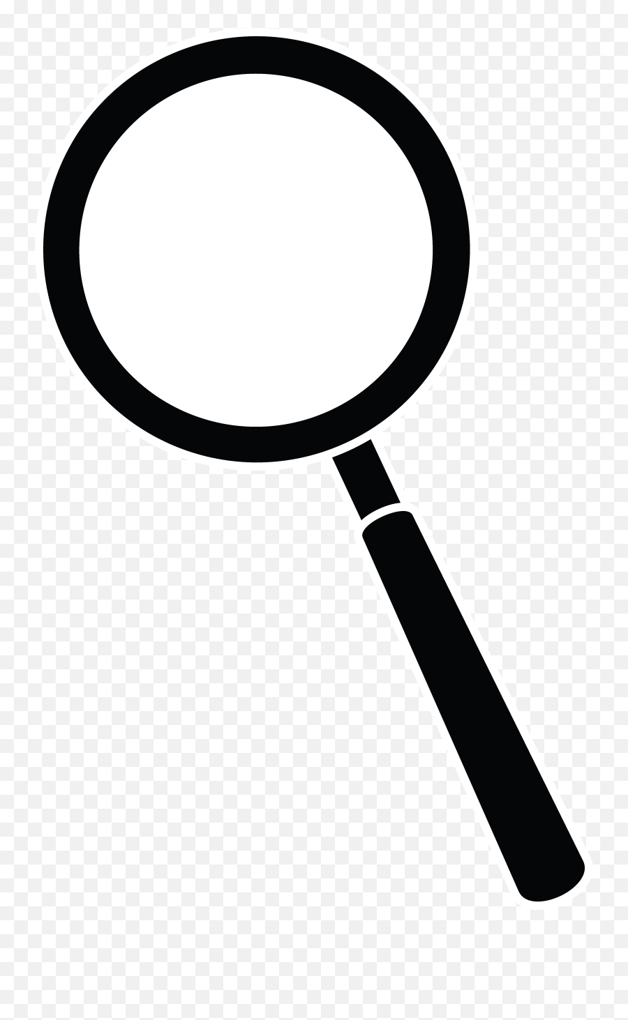 Magnifying Glass Clipart Transparent - Transparent Magnifying Glass Vector Png,Glass Transparent Background