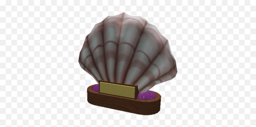 Giant Seashell Trophy - Find The Seashell In Bloxburg Png,Seashell Transparent