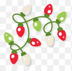 Download Christmas Lights Clipart File - Christmas Lights Svg File Free Png,Christmas Light Transparent