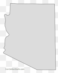 Arizona - Outline Map Transparent png