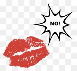 Hd Png Download - Speech Bubbles Comic,Kissing Lips Png