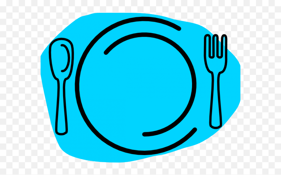 Fork Knife - Fork And Knife Clipart Png,Food Plate Png