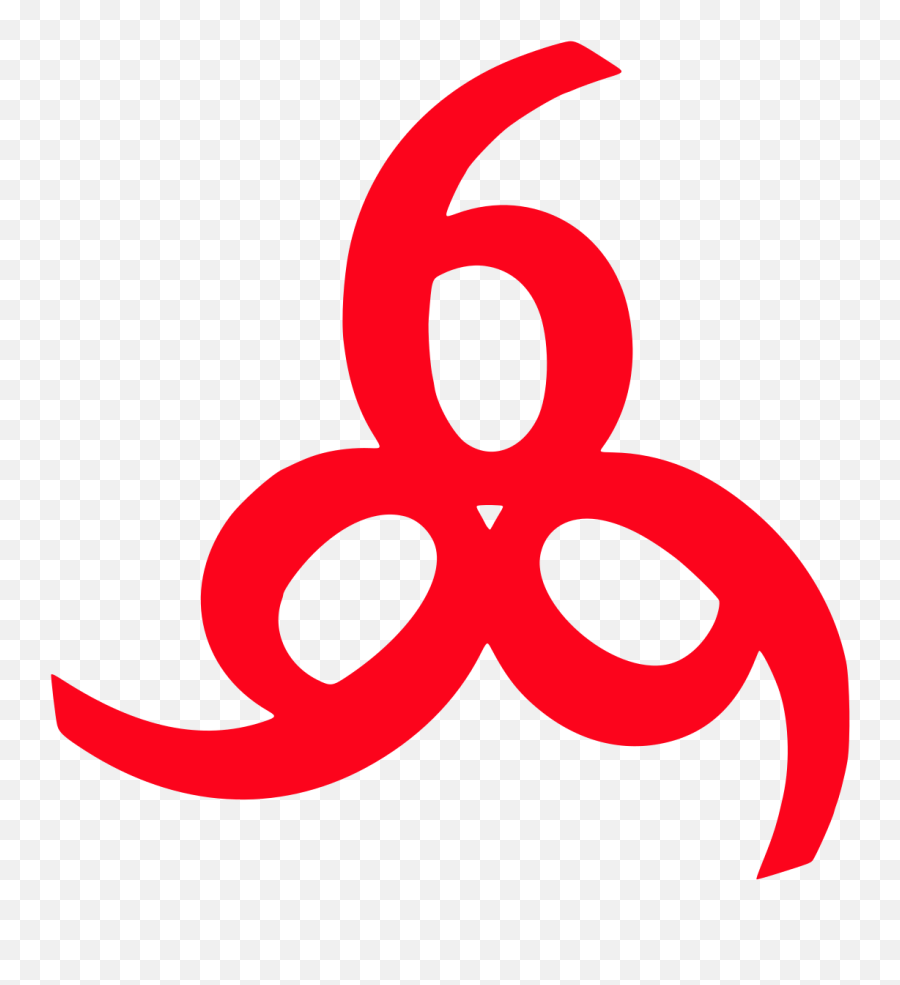 666 Triskelion - Transparent 666 Png,666 Png