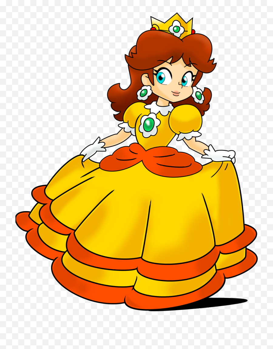 Princess Daisy Png - Princess Daisy 2d Artwork,Princess Daisy Png