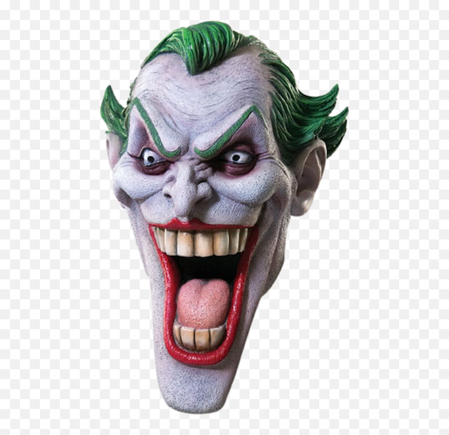 Download Deluxe Latex Batman Joker Mask - Joker Mask Png,Joker Mask Png