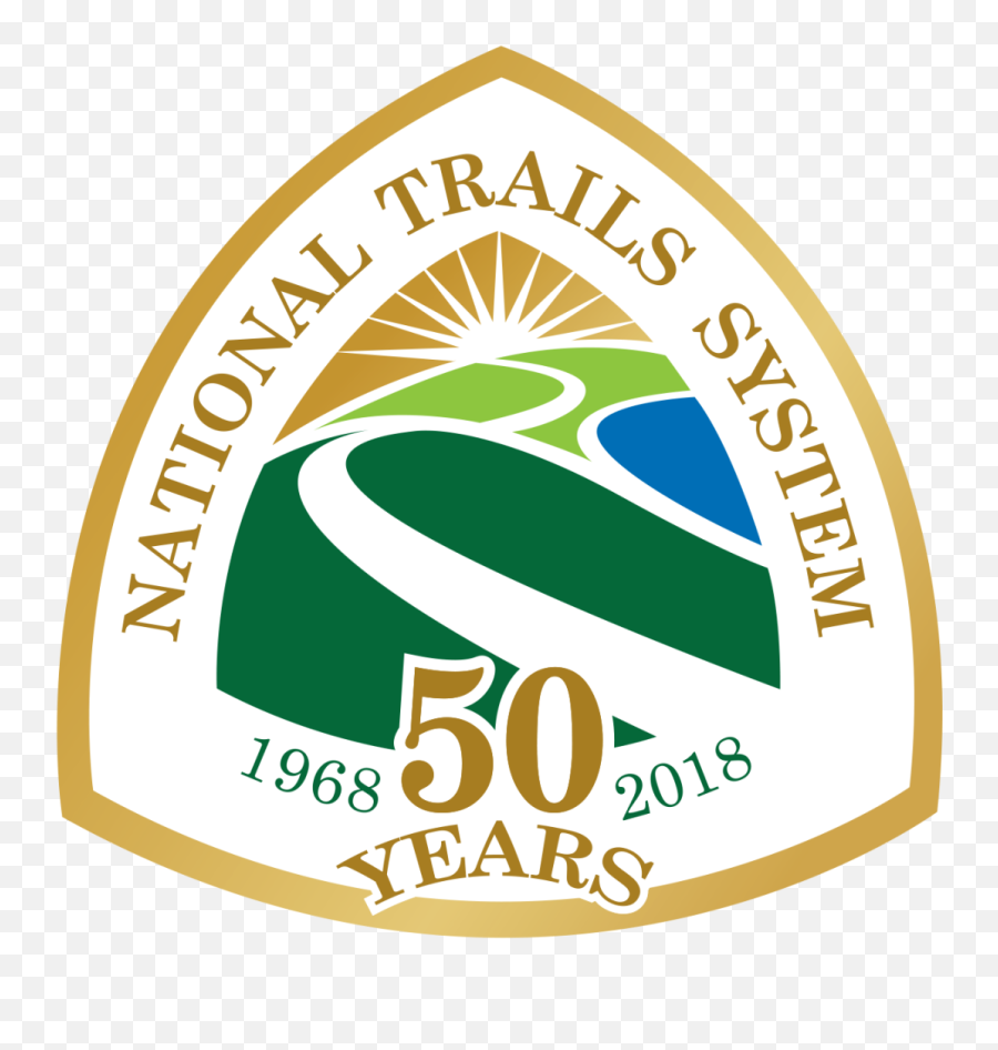 Trails 50th Anniversary - National Scenic Trails 50th Png,50th Anniversary Logo