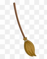 Witch Broom Clipart - Art png