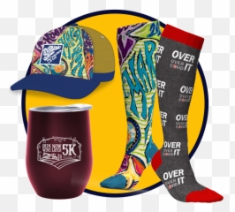 Virtual Run Finisher Medals Shirts Bibs And Swag - Language Png,Swag Hat Png