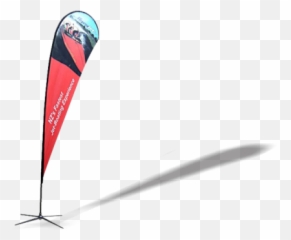 7u0027 Tear Drop - Extralarge Teardrop Flag Doublesided png
