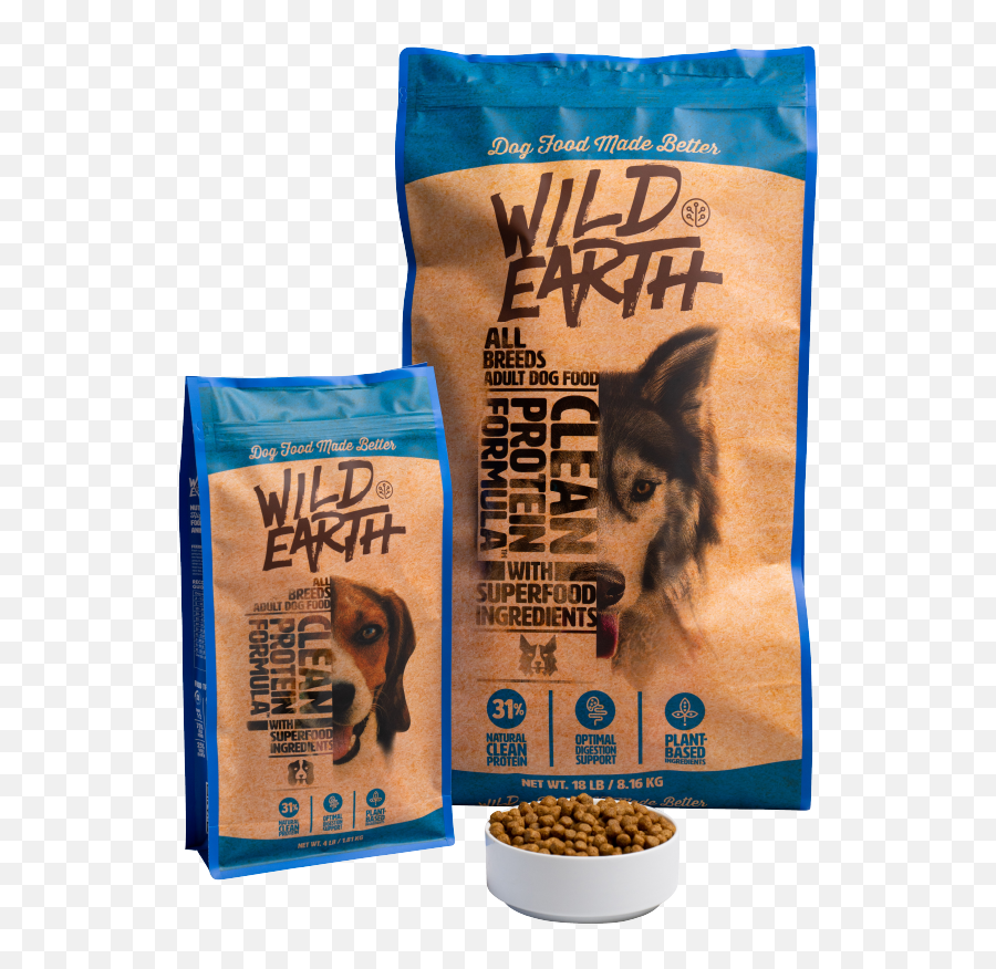 Wild Earth - As Seen On Shark Tank Dog Food Wild Earth Dog Food Png,Dogs Transparent Background