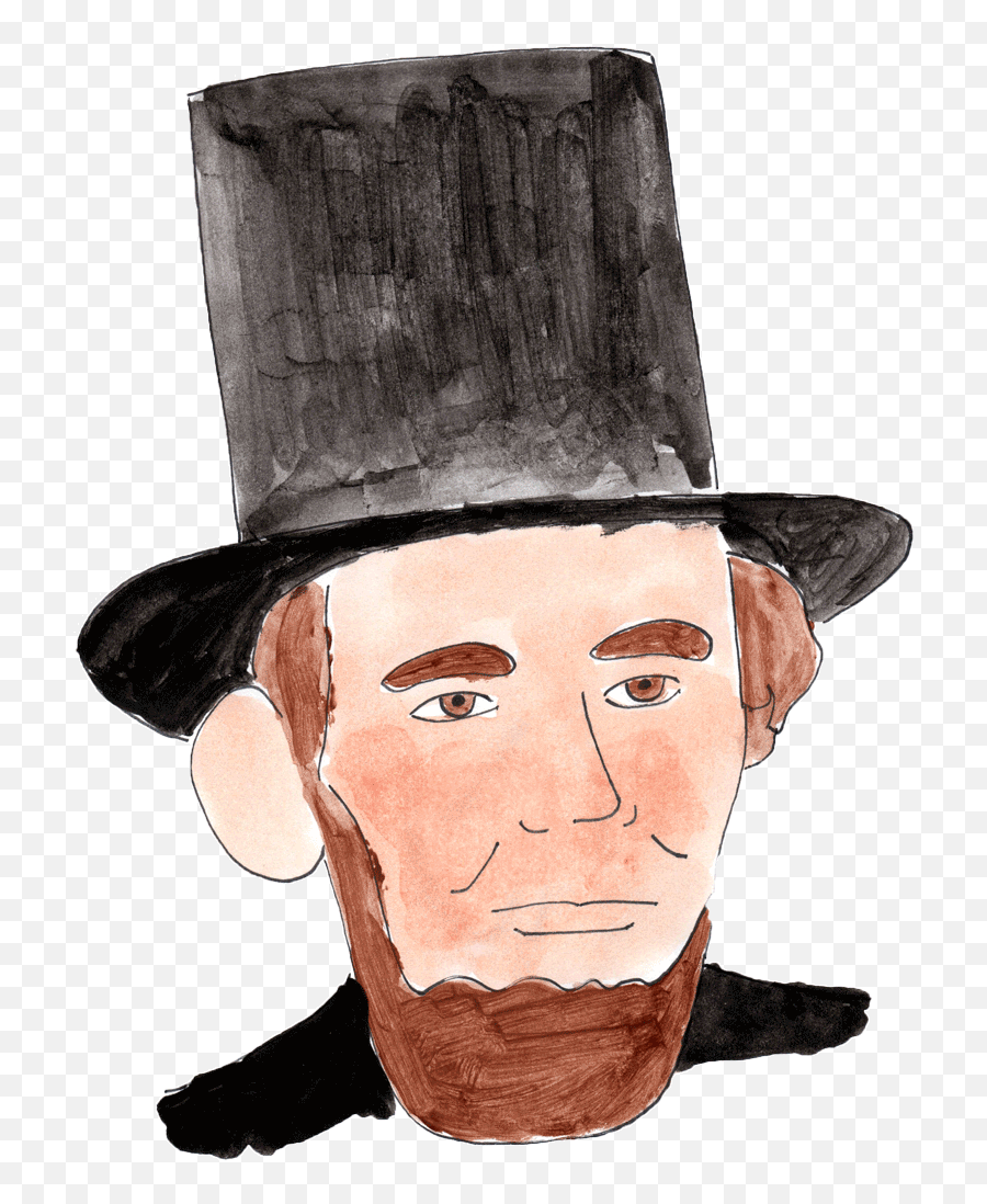 Abraham Lincolnu0027s Stovepipe Hat Timeline - Layers Of Learning Costume Hat Png,Abraham Lincoln Png