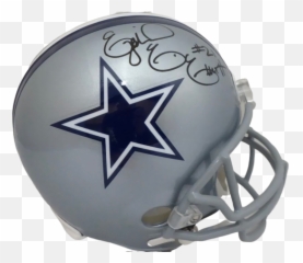 Ezekiel Elliott Dallas Cowboys Signed - Dallas Cowboys Helmet Decals Png,Ezekiel Elliott Png