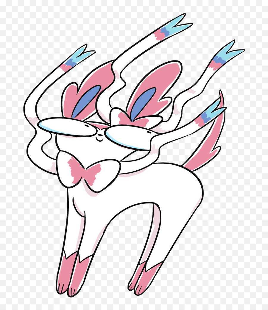 Sylveon Sticker - Automotive Decal Png,Sylveon Png