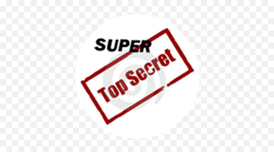 Super Top Secret - Roblox Dot Png,Top Secret Logo
