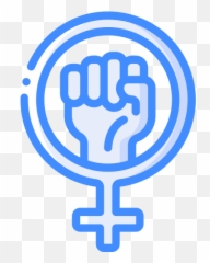 Free Icon Download Feminism - Gender Equality Icon Blue png
