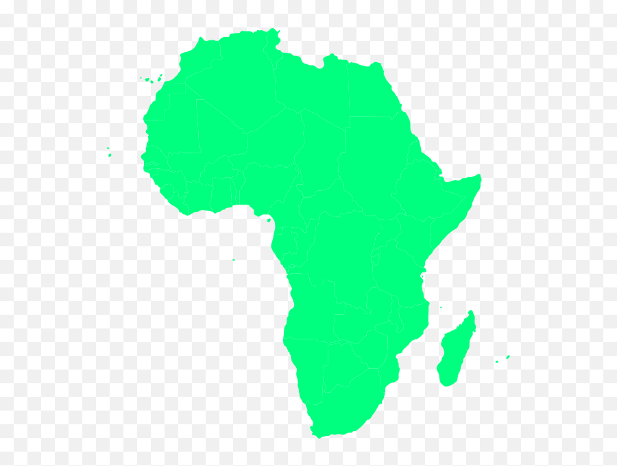 Africa Map Clipart Png - Africa Png,Africa Png