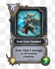 Frost Giant Deadshot - Common Neutral Creature Gods Unchained Demogorgon Gods Unchained Png,Deadshot Png