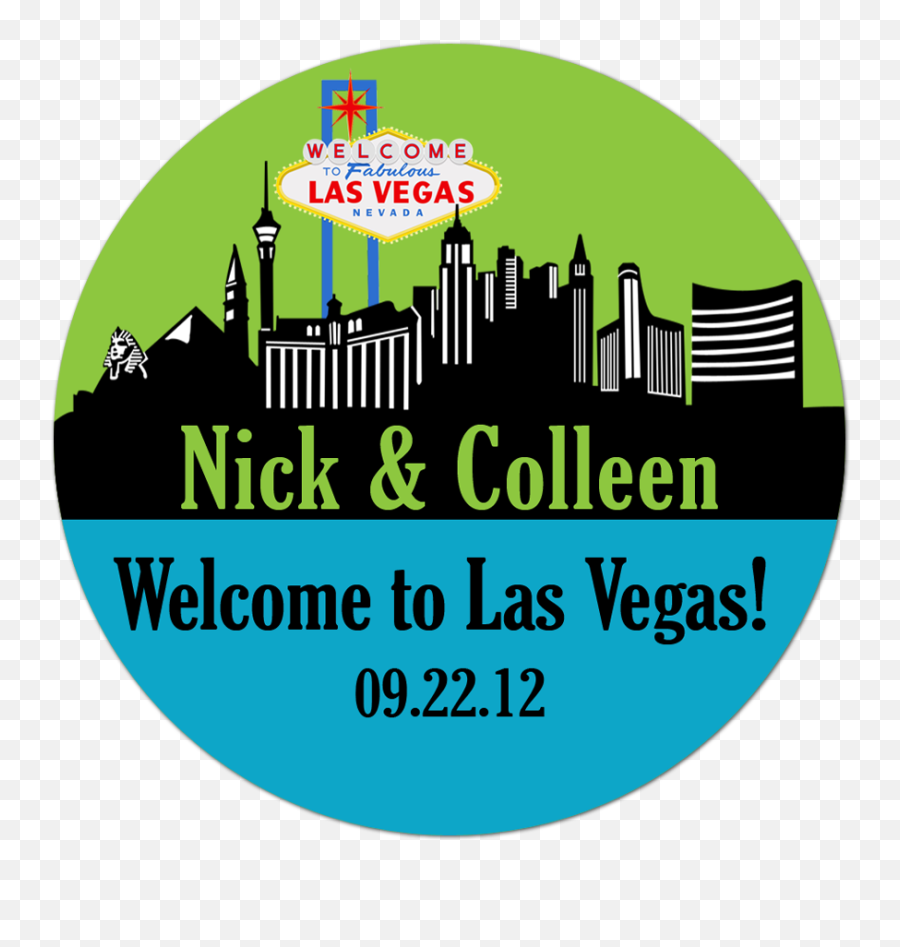 Las Vegas Skyline Destination Wedding - Welcome To Las Vegas Sign Png,Las Vegas Skyline Png