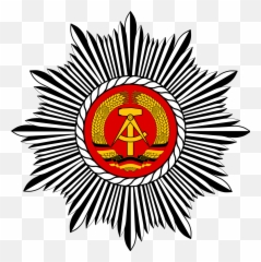 Volkspolizei Emblem - East Germany Flag png