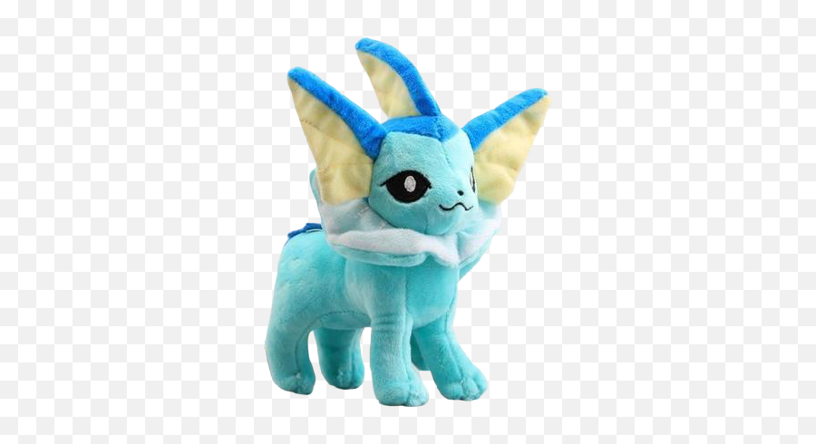 Vaporeon Plush Toy - Vaporeon Pokemon Stuffed Animal Png,Vaporeon Transparent