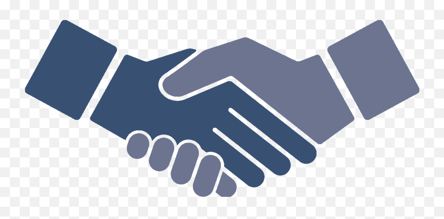 Handshake Clipart Joint Venture - Handshake Icon Transparent Blue Handshake Icon Png,Handshake Clipart Png