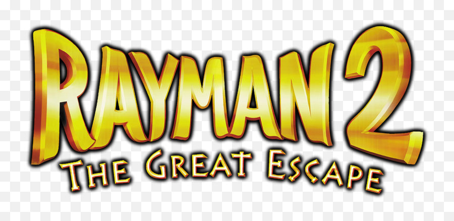 Logo For Rayman 2 - Rayman 2 The Great Escape Logo Png,Rayman Png