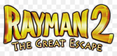 Logo For Rayman 2 - Rayman 2 The Great Escape Logo Png,Rayman Png