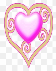 Princess Crown Heart Medium 600pixel Clipart Vector - png