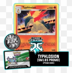Typhlosion Sm185 Ptcgo Code - Dragon Png,Typhlosion Png