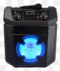 Ion Audio Party Boom - Rechargeable Speaker With Lights png