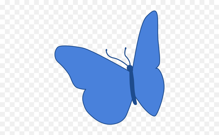 Blue Wing Butterfly Icon - Transparent Png U0026 Svg Vector File Borboleta Azul Desenho Png,Monarch Butterfly Icon