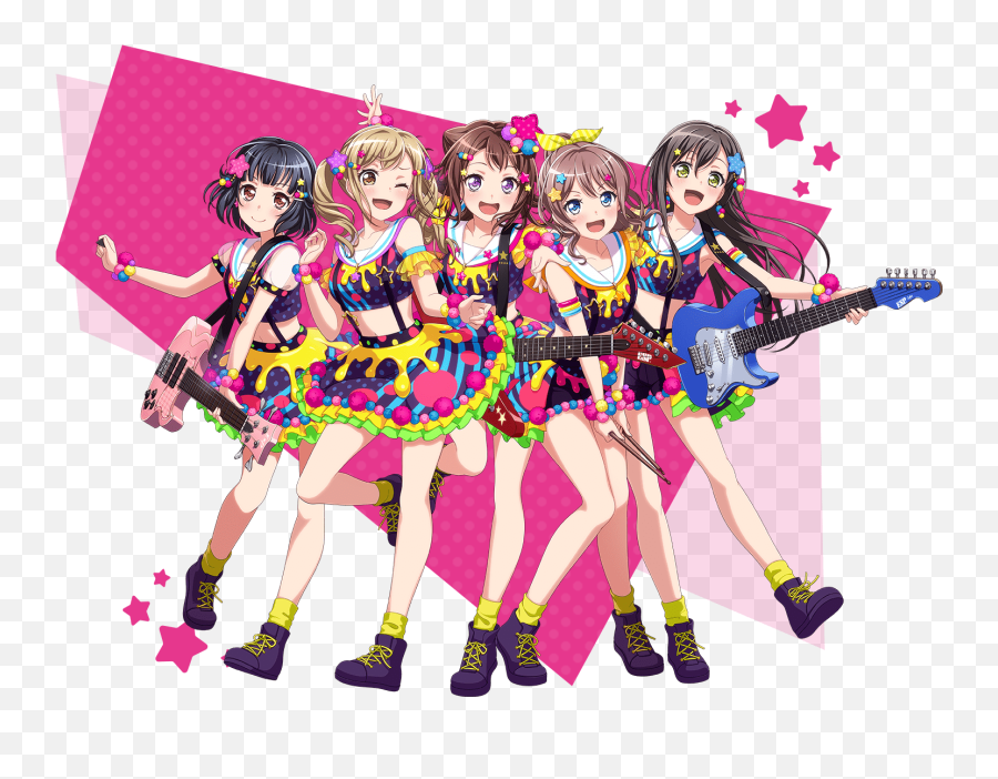 Poppinu0027party Bang Dream Wikia Fandom - Bang Dream Poppin Party Png,Party Transparent