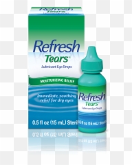 Refresh Tears Lubricant Eye Drops 0 - Lubricating png