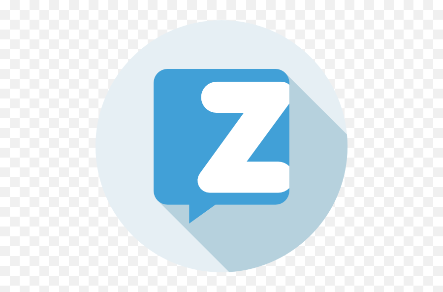 Zalo - Free Social Media Icons Zalo Icon Aesthetic Blue Pastel Png,Fa Email Icon