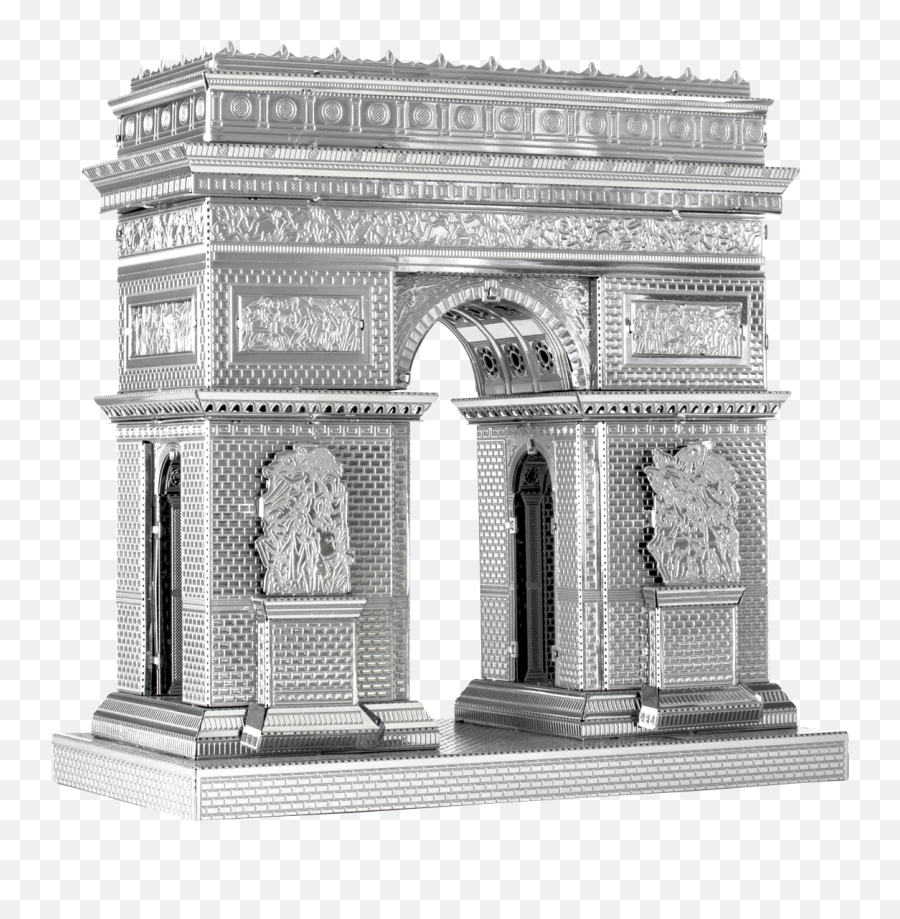 Metal Earth Iconx Notre Dame 3d Diy Famous Landmark - Arc De Triomphe Metal Puzzle Png,Arc De Triomphe Icon