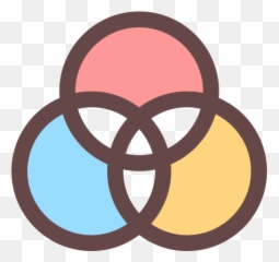 Color Free Icon Of Design Line - 3 Ring Png