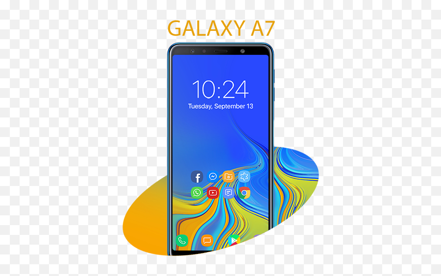 Theme For Galaxy A9 2018 A7 10 Apk Android - Smartphone Png,Almug Icon Pack