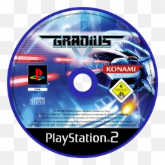Gradius V Details - Red Star Ps2 Disc png