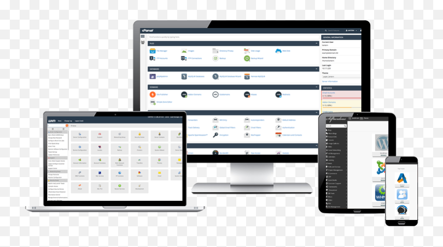 Cpanel Whm Whmcs And Softaculous Demo - Technology Applications Png,Cpanel Icon